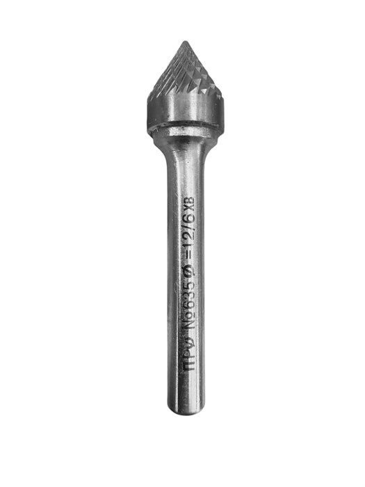 Борфреза конусная с углом 60° (форма M60 (J)) № 635 (D12 мм) 1944 - фото 7379