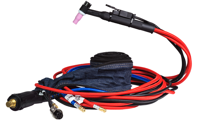 20 TIG (4м) Горелка сварочная START SuperFlex 0-151 - фото 7561