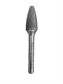 Борфреза параболическая с радиусом (форма F) № 345 (D12 мм) 1498
