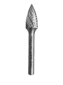 Борфреза параболическая с заостренной головкой (форма G) № 400 (D12 мм) 1923