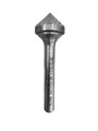 Борфреза конусная с углом 90° (форма M90 (K)) № 595 (D16 мм) 1608 - фото 7369